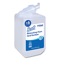 Pro Moisturizing Foam Hand Sanitizer, 1,000 mL Refill, Fruity Cucumber Scent, 6/Carton (91560)