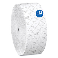 Essential Coreless JRT, Septic Safe, 2-Ply, 3.75" x 1,150 ft, White, 12 Rolls/Carton (07006)
