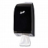 Hygienic Bathroom Tissue Dispenser, 7 x 5.73 x 13.34, Black (39728)
