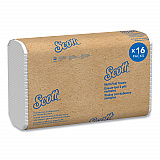 Essential Multi-Fold Towels, 1-Ply, 8 x 9.4, White, 250/Pack, 16 Packs/Carton (37490)