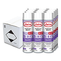 Spray Q Disinfectant. Lavender Scent, 17 oz Aerosol Spray, Dozen (1003)