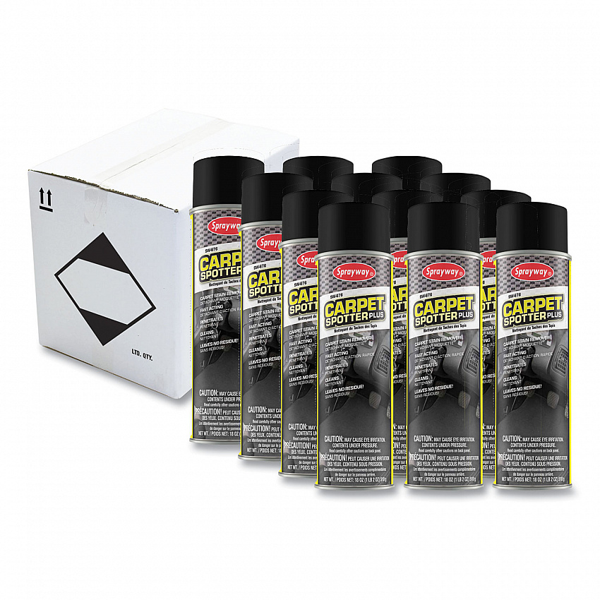 Carpet Spotter Plus, Butyl Scent, 18 oz Aerosol Spray, Dozen (676)