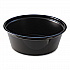 Portion Cups, 1.5 oz, Squat, Plastic, Black, 250/Sleeve, 10 Sleeves/Carton (PC150SB)