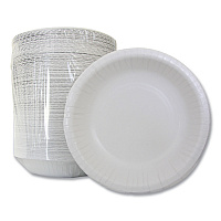 Paper Dinnerware, Bowl, 12 oz, White, 1,000/Carton (WH12BOWL)