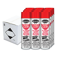 Crazy Clean All Purpose Cleaner, Floral Scent, 19 oz Aerosol Spray, Dozen (031)