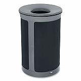 ENHANCE Series Waste Receptacle, 23 gal, Metal, Pearl Gray/Umbra Gray (2172849)