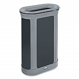 ENHANCE Series Waste Receptacle, 13 gal, Metal, Pearl Gray/Umbra Gray (2172851)
