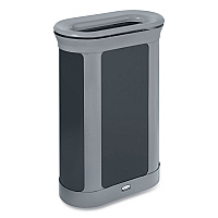 ENHANCE Series Waste Receptacle, 13 gal, Metal, Pearl Gray/Umbra Gray (2172851)