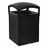 TAILOR Decorative Outdoor Waste Receptacle Frames, 41 gal, Metal, Black (2182672)