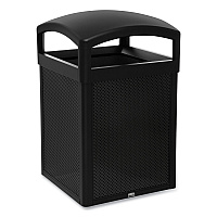 TAILOR Decorative Outdoor Waste Receptacle Frames, 41 gal, Metal, Black (2182672)