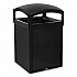TAILOR Decorative Outdoor Waste Receptacle Frames, 41 gal, Metal, Black (2182672)
