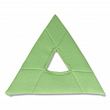 Stingray Glass Cleaning Pads, 10.25" x 9", Green, 5/Pack (SRPD1)