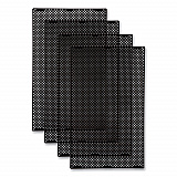 Large General Purpose Perforated Panels for Tailor and Landmark Series Containers, 20.72" x 0.5" x 34.33", Black, 4/Carton (2182676)