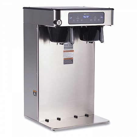 ICB Infusion Series Twin Tall Coffee Brewer, 51 Cups, Silver/Black (532000101)