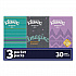 On The Go Packs Facial Tissues, 3-Ply, White, 10 Sheets/Pouch, 3 Pouches/Pack, 36 Packs/Carton (11976)