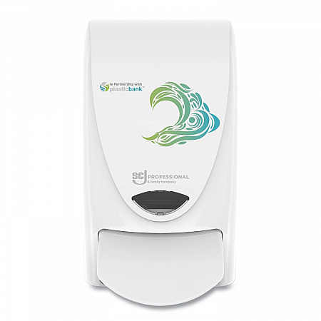 Proline WAVE Manual Soap Dispenser, 1 L, 4.9 x 4.6 x 9.2, White, 15/Carton (RCP1LDSEN)