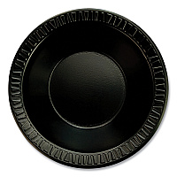 Quiet Classic Laminated Foam Dinnerware, Bowl, 12 oz, Black, 1,000/Carton (12BWBQR)