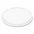 Plastic Lids for Foam Cups, Bowls and Containers, Flat, Not Vented, Fits 6 oz to 32 oz, Clear, 100/Sleeve, 10 Sleeves/Carton (20CLR)