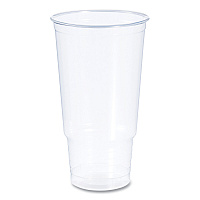 Conex ClearPro Plastic Cold Cups, 32 oz, Clear, 25/Bag, 20 Bags/Carton (32P)