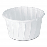 Paper Portion Cups, ProPlanet Seal, 1.25 oz, White, 250/Bag, 20 Bags/Carton (125U)