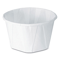 Paper Portion Cups, ProPlanet Seal, 3.25 oz, White, 250/Bag, 20 Bags/Carton (325)