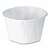 Paper Portion Cups, ProPlanet Seal, 3.25 oz, White, 250/Bag, 20 Bags/Carton (325)