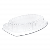 Dome Covers for Dinnerware, Clear, Plastic, 125/Bag, 4 Bags/Carton (CL9PR)