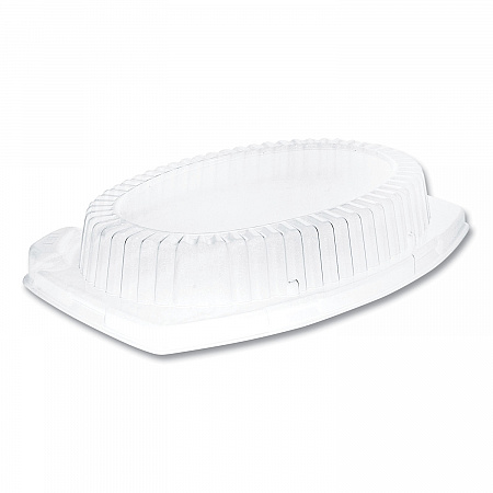 Dome Covers for Dinnerware, Clear, Plastic, 125/Bag, 4 Bags/Carton (CL9PR)