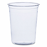 Bare Eco-Forward RPET Deli Containers, ProPlanet Seal, 32 oz, Clear, Plastic, 50/Pack, 10/Carton (DM32R)