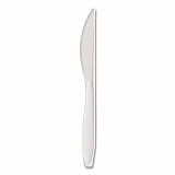 Reliance Mediumweight Cutlery, Standard Size, Knife, Plastic, White, 1,000/Carton (RSWK)
