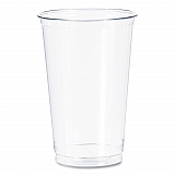 Ultra Clear PETE Cold Cups, 20 oz, Plastic, Clear, 50/Sleeve, 20 Sleeves/Carton (TN20)