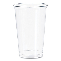 Ultra Clear PETE Cold Cups, 20 oz, Plastic, Clear, 50/Sleeve, 20 Sleeves/Carton (TN20)