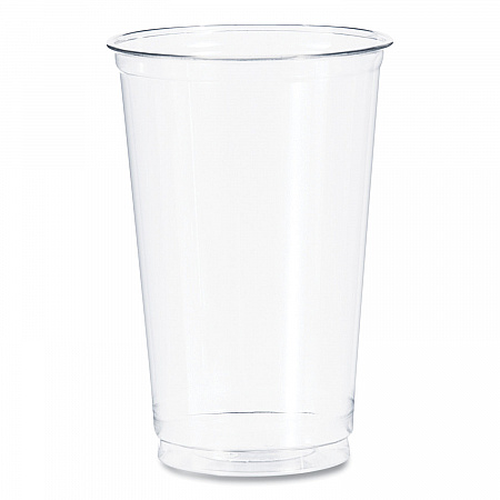 Ultra Clear PETE Cold Cups, 20 oz, Plastic, Clear, 50/Sleeve, 20 Sleeves/Carton (TN20)