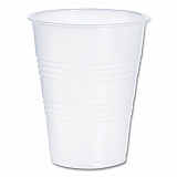 High-Impact Polystyrene Cold Cups, 9 oz, Plastic, Translucent, 100/Sleeve, 25 Sleeves/Carton (Y9CT)