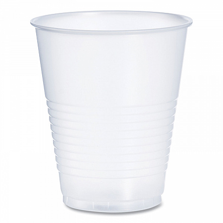 High-Impact Polystyrene Squat Cold Cups, 12 oz, Plastic, Translucent, 50/Sleeve, 20 Sleeves/Carton (Y12S)