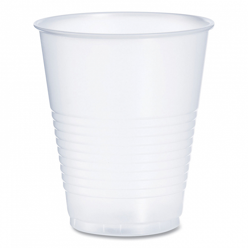 High-Impact Polystyrene Squat Cold Cups, 12 oz, Plastic, Translucent, 50/Sleeve, 20 Sleeves/Carton (Y12S)