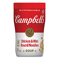 Soup On The Go Chicken with Mini Noodles, 10.75 oz Cup, 8/Carton (35100007)