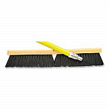 Tampico Push Broom Kit, 36 x 60, Tampico Bristles, Metal Handle, Black/Yellow (20236KIT)