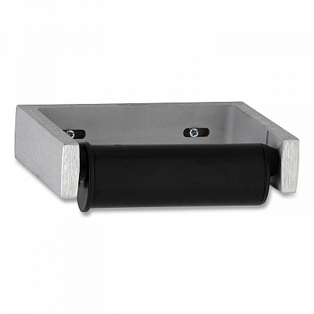Toilet Tissue Dispenser for Single Roll, 6.5 x 4 x 1, Gray (273)