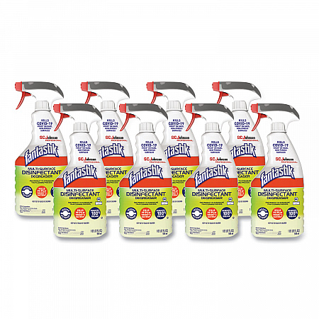 Multi-Surface Disinfectant Degreaser, Herbal Scent, 32 oz Spray Bottle, 8/Carton (311836)