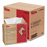 Tuff-Job Double Recrepe Wipers, 9.75 x 16.5, White, 100/Box, 8 Box/Carton (W430)