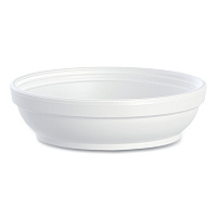 Insulated Foam Bowls, 5 oz, White, 50/Pack, 20 Packs/Carton (5B20)