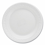 Quiet Classic Laminated Foam Dinnerware Plates, 6" dia, White, 125/Pack, 8 Packs/Carton (6PWQR)