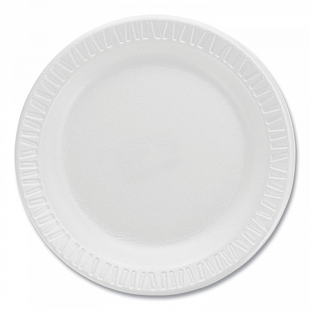 Quiet Classic Laminated Foam Dinnerware Plates, 6