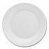 Quiet Classic Laminated Foam Dinnerware Plates, 6