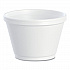 Foam Containers, 6 oz, White, 50/Bag, 20 Bags/Carton (6SJ12)