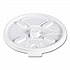 Lift n' Lock Plastic Hot Cup Lids, Fits 10 oz Hot Cups, White, 1,000/Carton (10FTL)