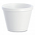 Food Containers, 12 oz, White, Foam, 25/Bag, 20 Bags/Carton (12SJ20)