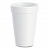 Foam Drink Cups, 16 oz, White, 20/Bag, 25 Bags/Carton (16J165)