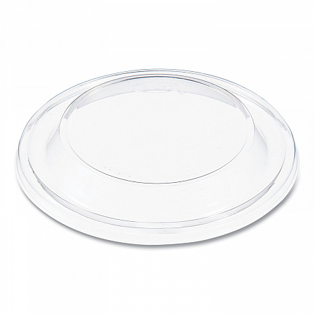 Plastic Dome Lid, Fits 5 oz to 32 oz Hot Cups/Containers, Clear, 100/Pack, 10 Packs/Carton (20DLCR)